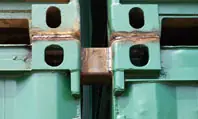 Corner Casting Weld